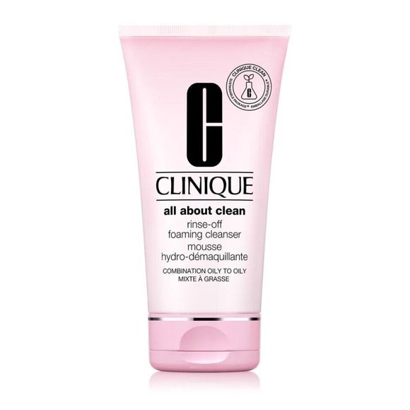 CLINIQUE All About Clean Rinse-Off Foaming Cleanser, 5oz Full Size - Picture 4 of 4